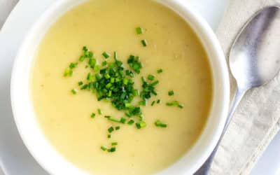 Leek and potato soup