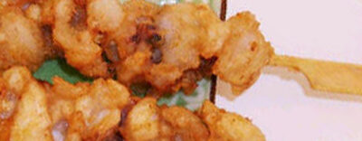 Calamari on a stick