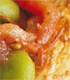 Paprika chicken with broad beans