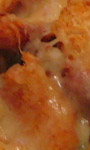 Creamy baked fish for winter